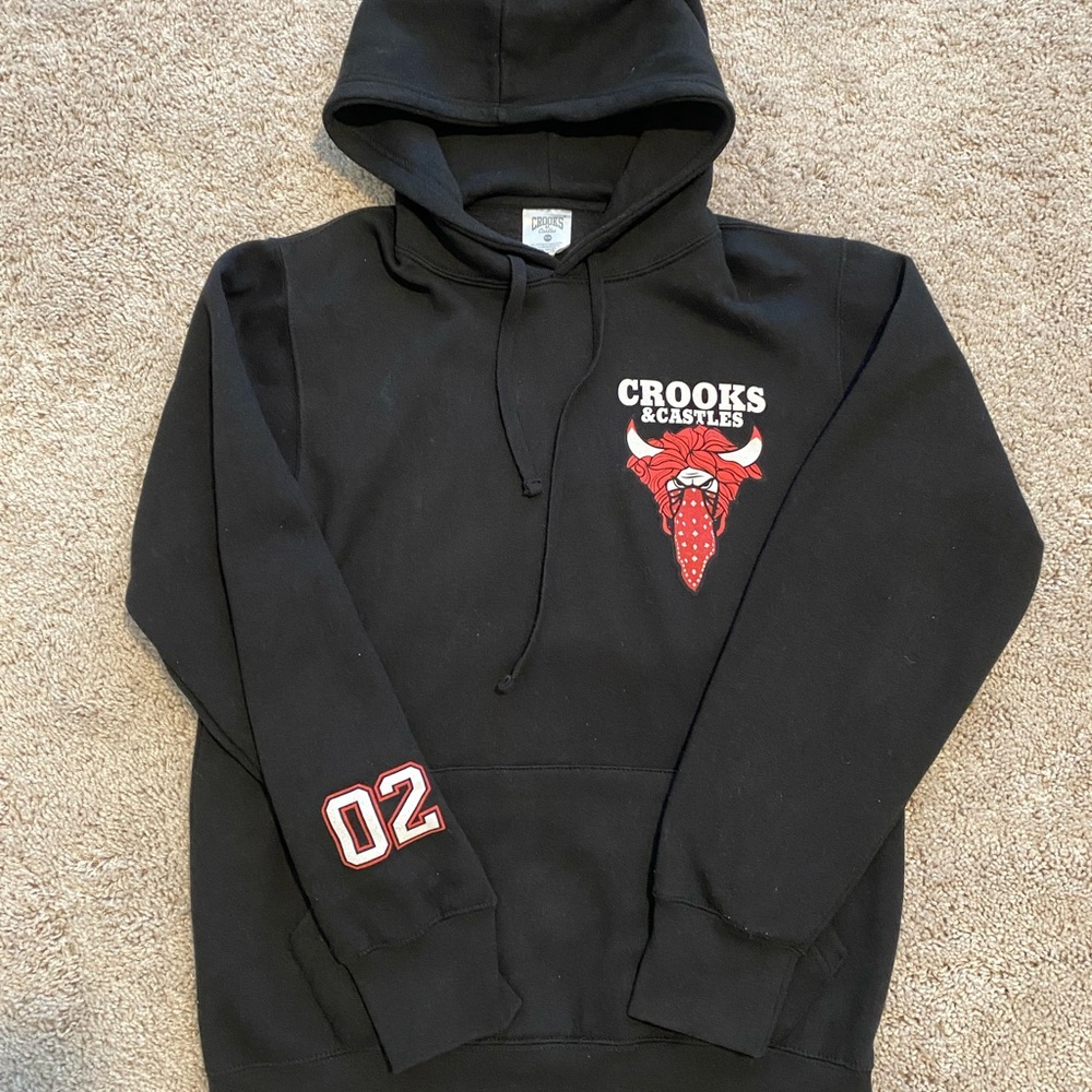 Crooks & Castles Black Hoodie